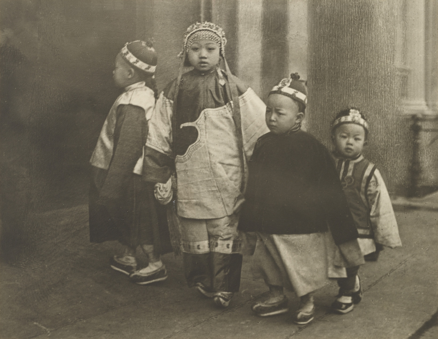Arnold Genthe. Children were the Pride, Joy and Chief Delight of the Quarter. 1896-1906
