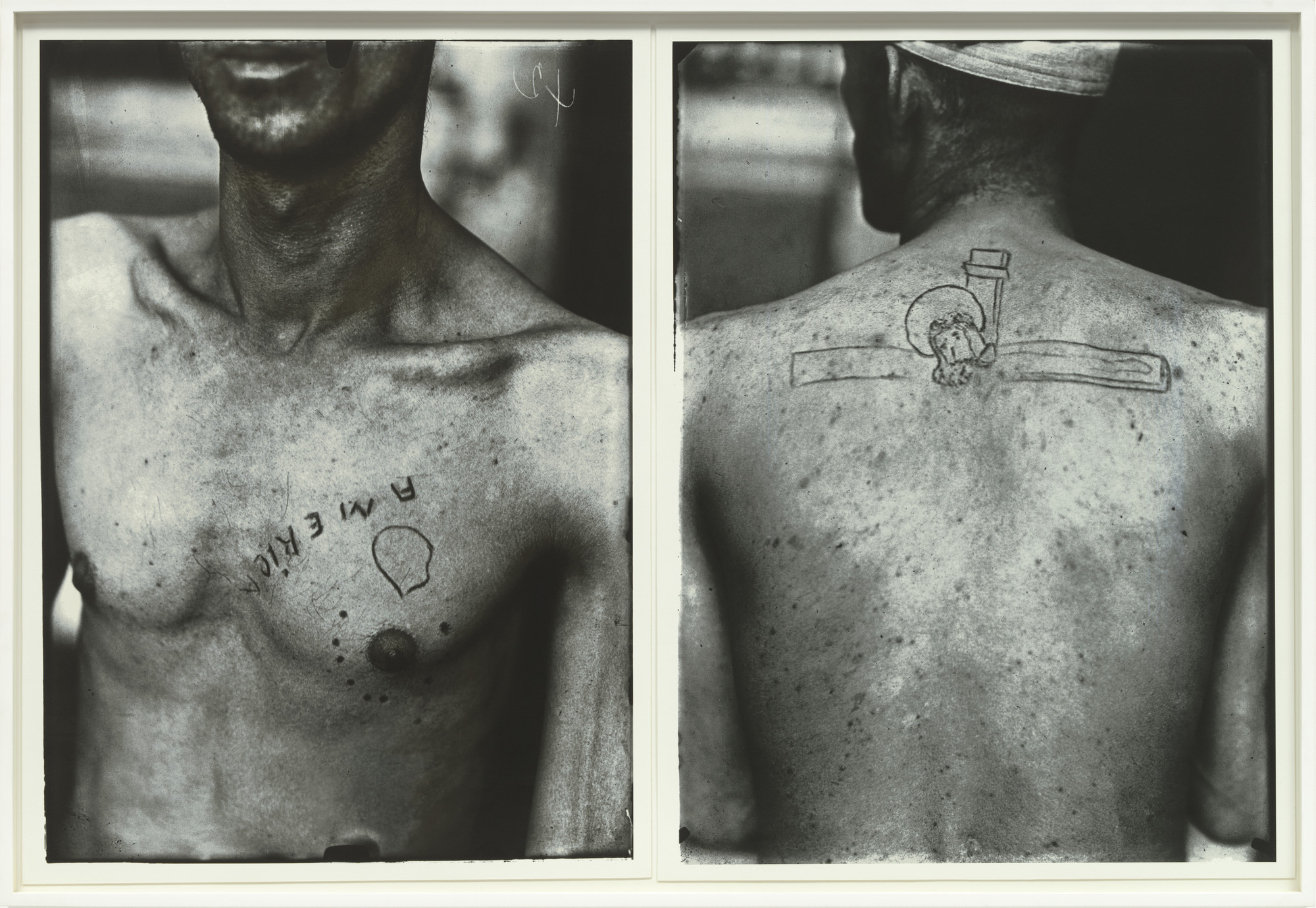 Rosângela Rennó. Untitled (America e Cristo). c. 1996-98