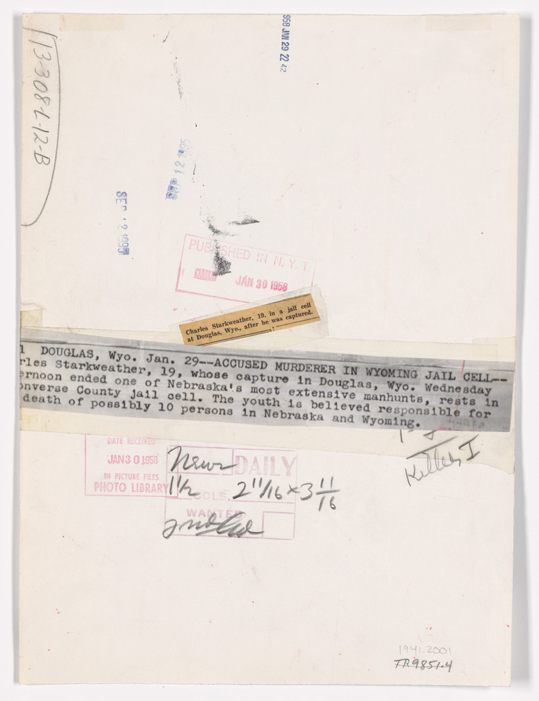 "Accused Murderer in Wyoming Jail Cell"