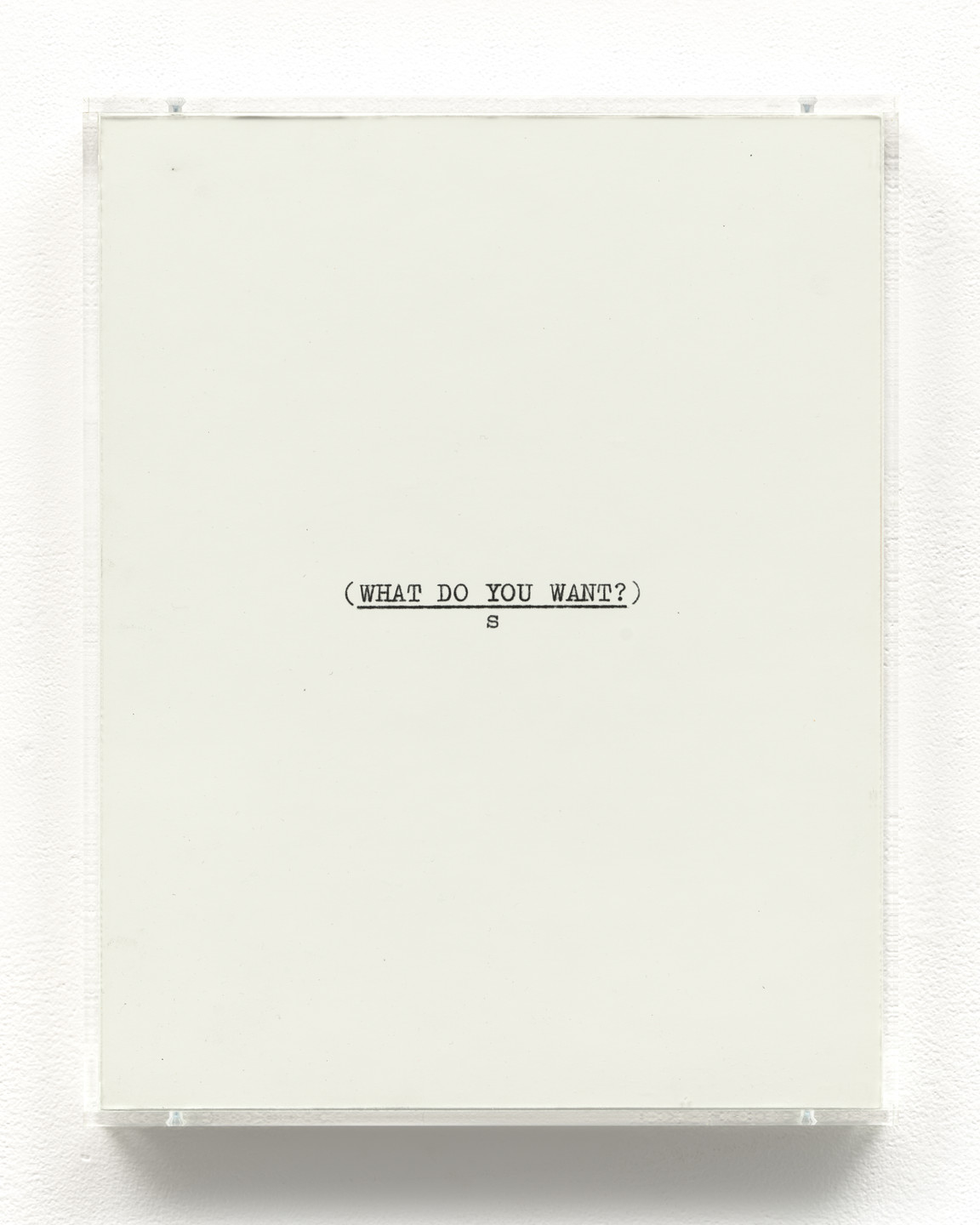 Mary Kelly. Post-Partum Document: Documentation IV, Transitional Objects, Diary and Diagram (prototype). 1976/2015