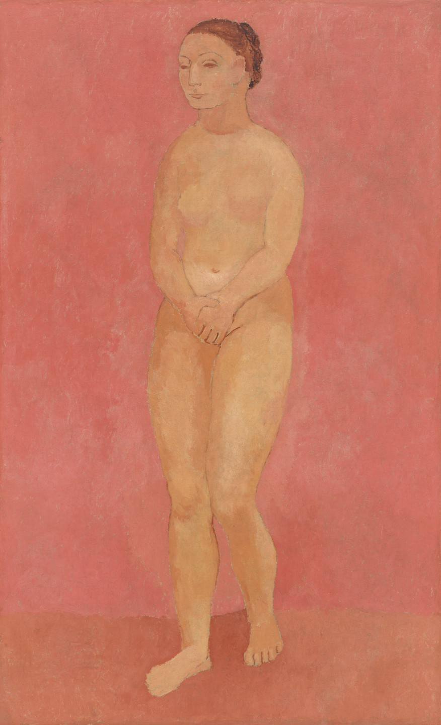 Pablo Picasso. Nude with Joined Hands. 1906