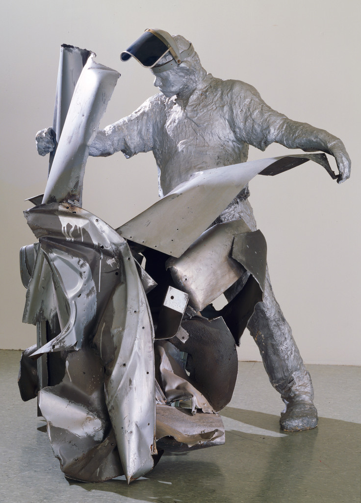 John Chamberlain Working