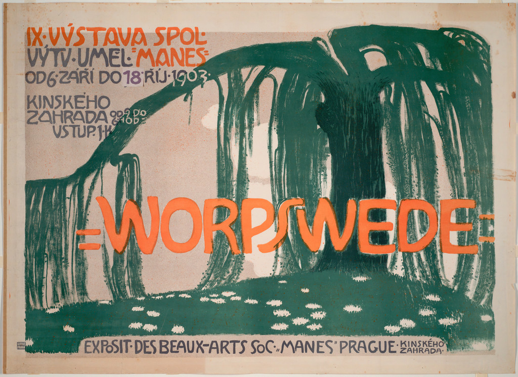 Worpswede (Poster for a Beaux-Arts Society Exposition)