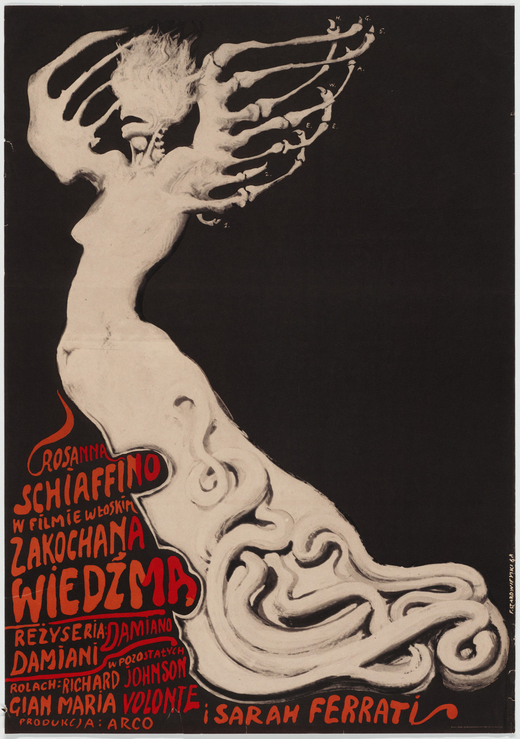 Franciszek Starowieyski. Zakochana Wiedzma. 1968