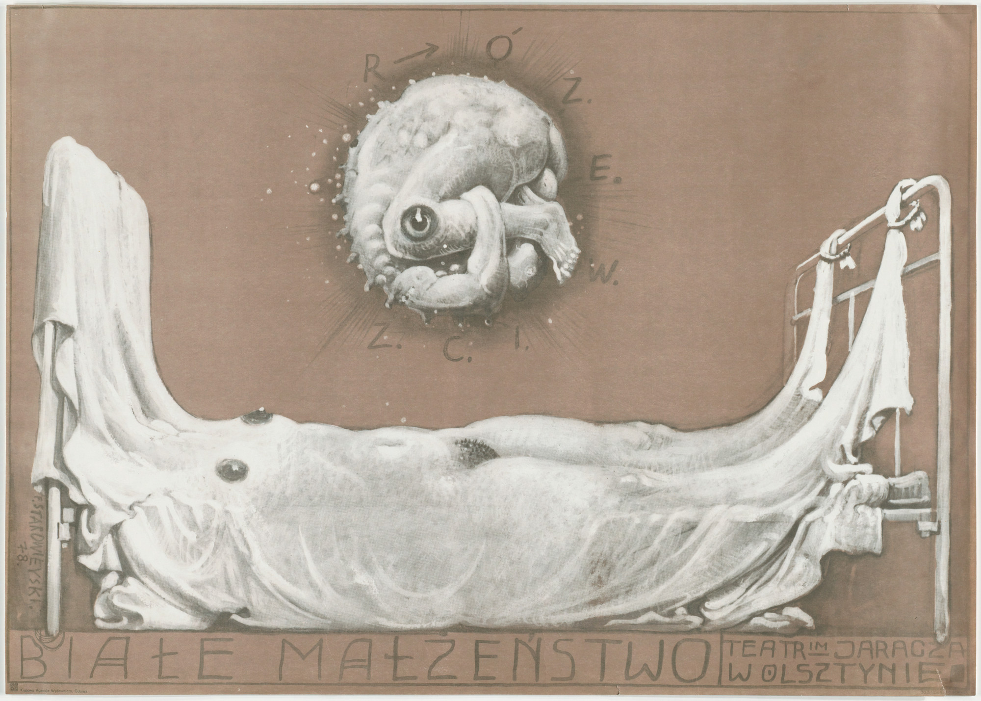 Franciszek Starowieyski. Biale Malzenstwo. 1978