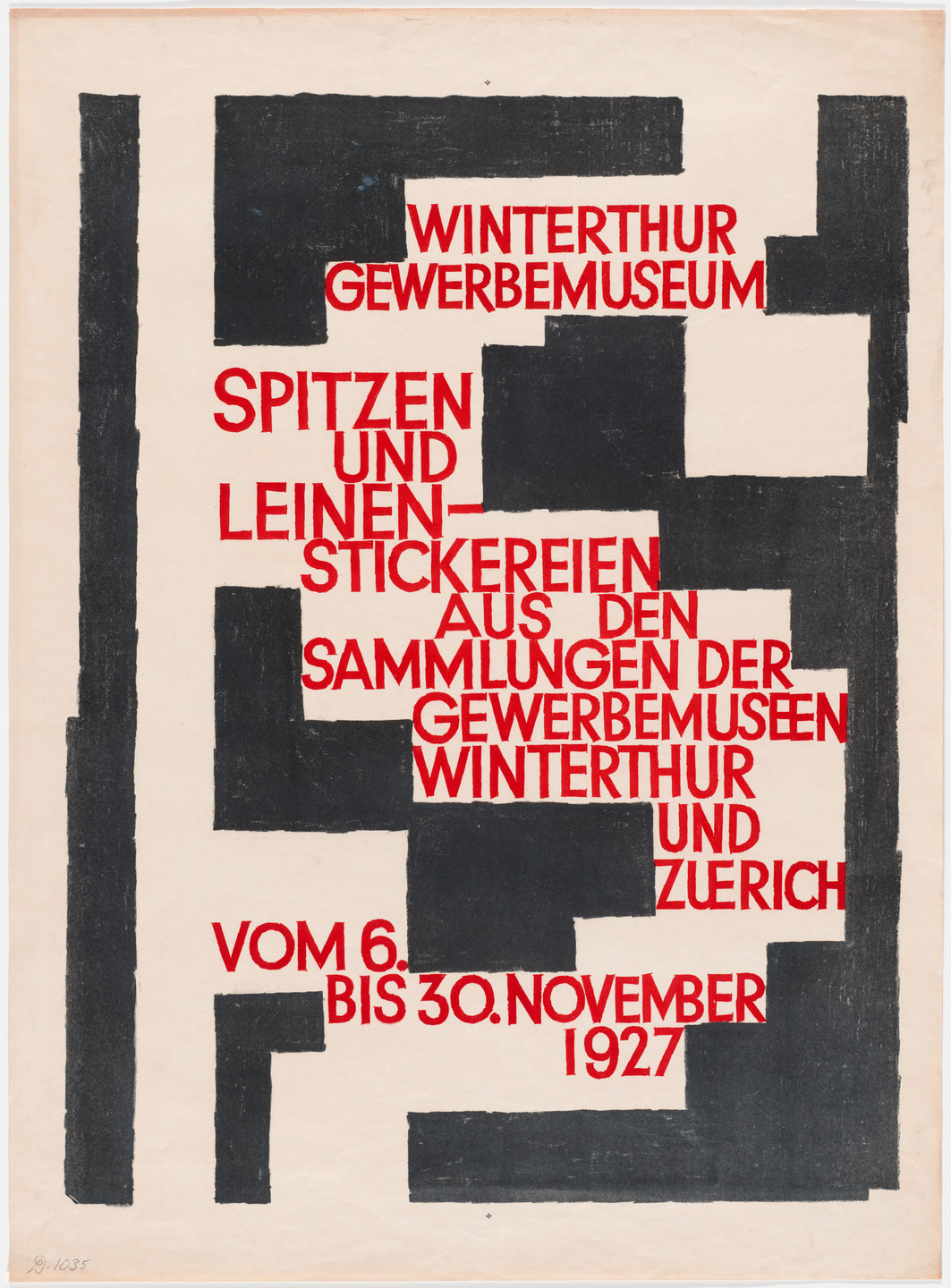Ernst Keller. Spitzen und Leinen- Stickereien aus den Sammlungen der Gewerbemuseen Winterthur und Zuerich. 1927