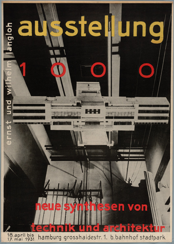 Ausstellung 1000, Neue Synthesen von Technik und Architektur