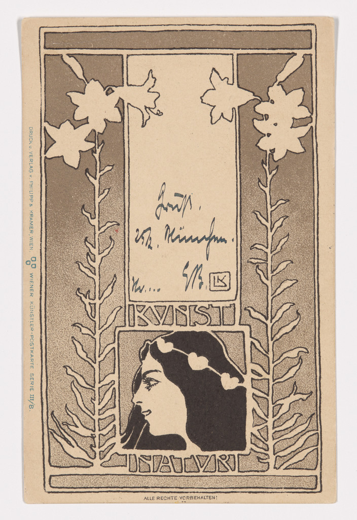 Wiener Künstler-Postkarte Serie 3/8