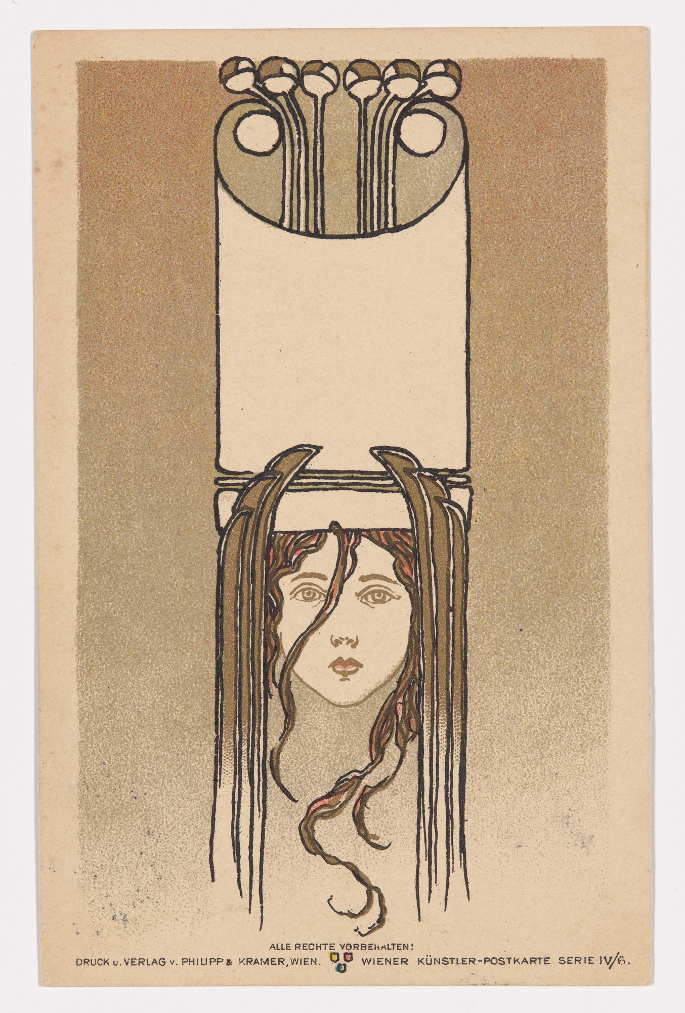 Koloman Moser. Wiener Künstler-Postkarte Serie 4/6