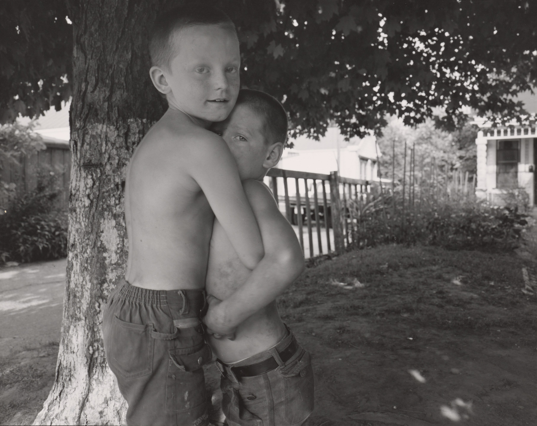 Nicholas Nixon. Chestnut Street, Louisville, Kentucky. 1982