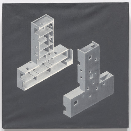 Mauricio Pezo, Sofía von Ellrichshausen. Cien House, Concepción, Chile (Isometric section). 2009-2011