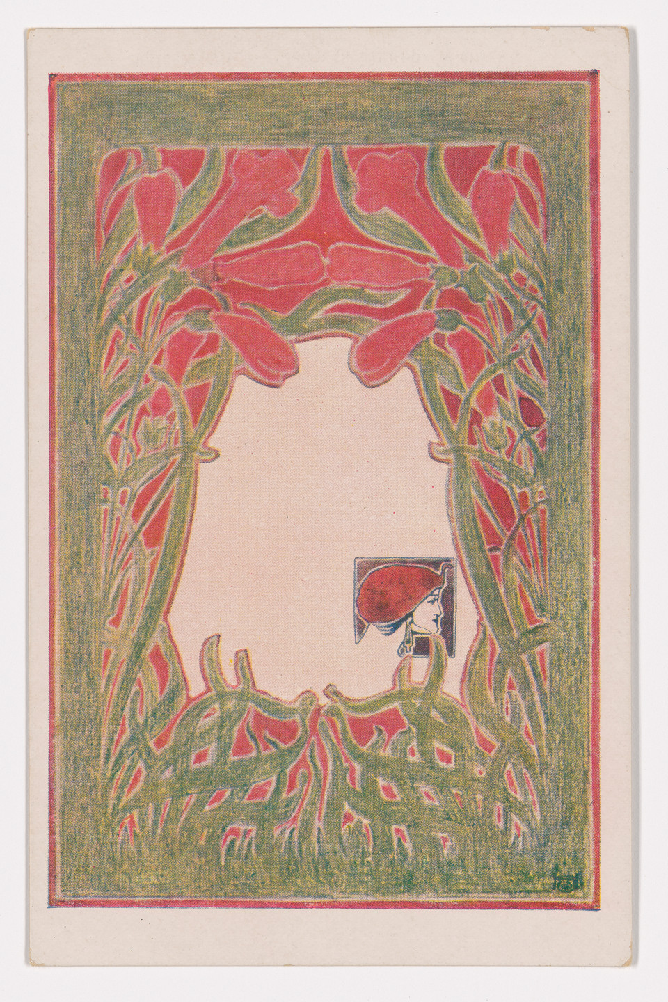 Josef Hoffmann. Wiener Künstler-Postkarte Serie 33. c. 1898