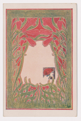 Josef Hoffmann. Wiener Künstler-Postkarte Serie 33. c. 1898