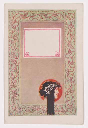 Josef Hoffmann. Wiener Künstler-Postkarte Serie 33/10. c. 1898