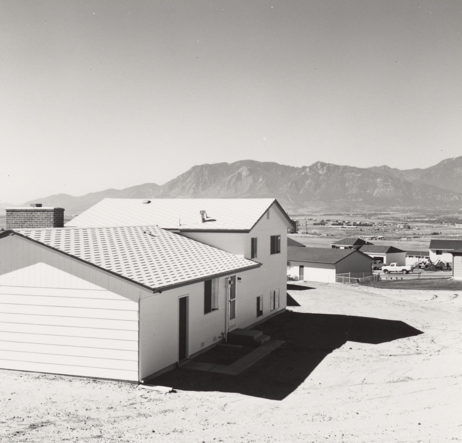 Robert Adams. Newly Completed Tract House, Colorado Springs. 1968