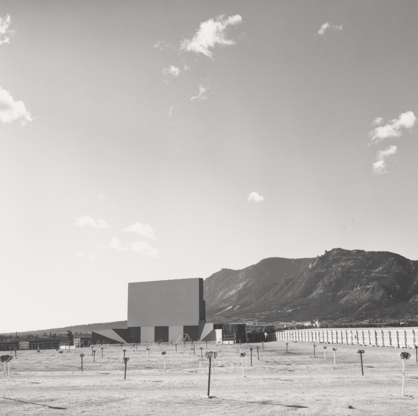 Robert Adams. Outdoor Theater and Cheyenne Mountain, Colorado Springs, Colorado. 1968