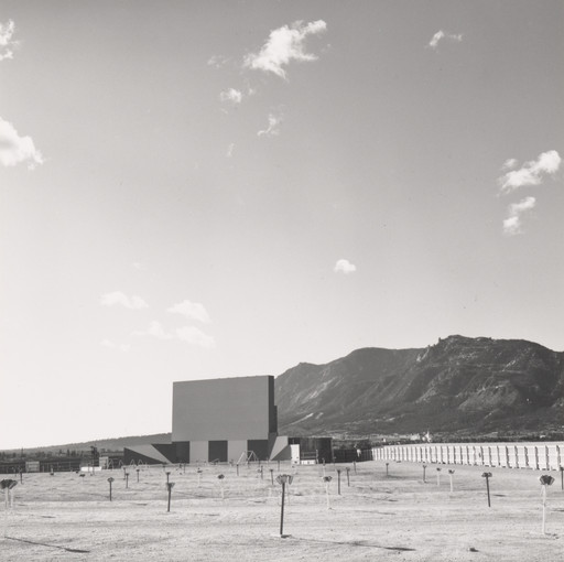 Outdoor Theater and Cheyenne Mountain, Colorado Springs, Colorado