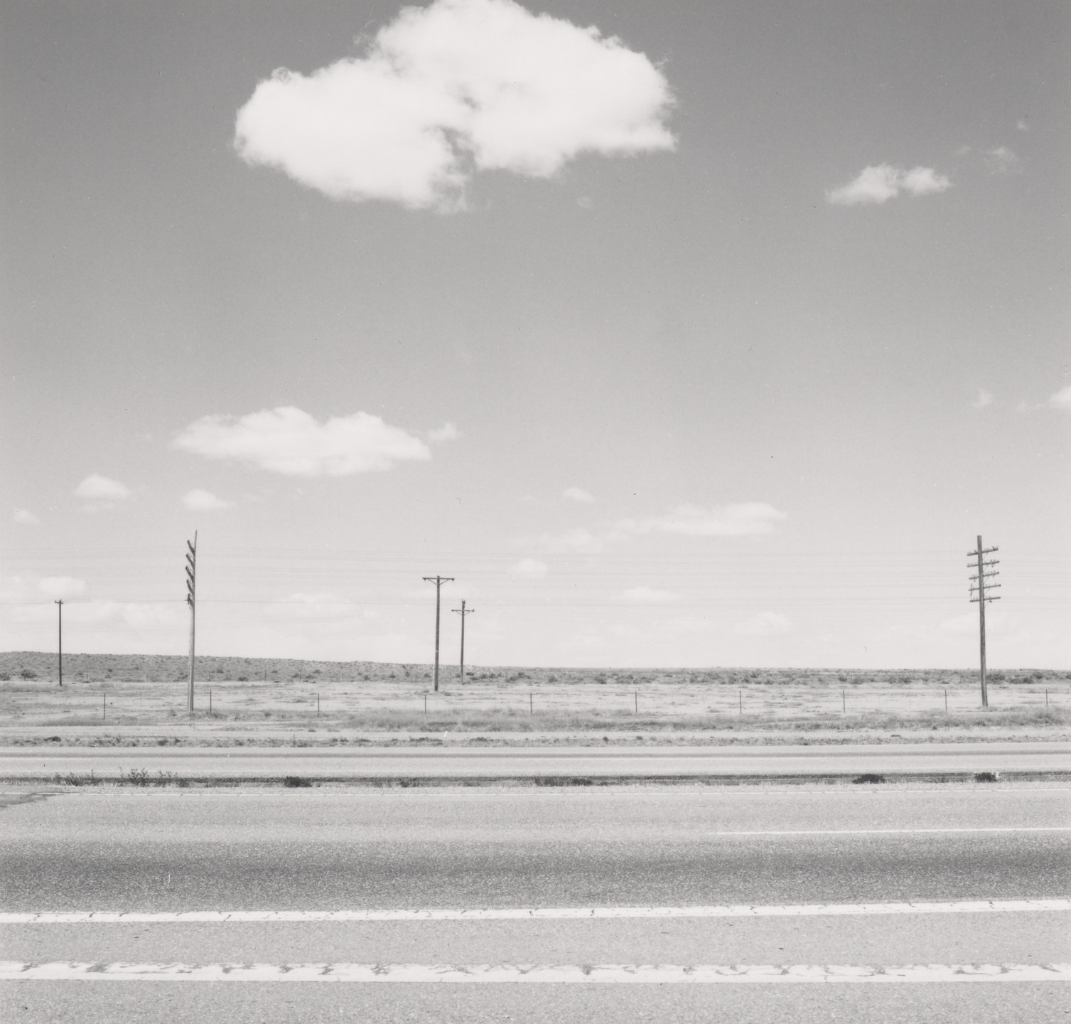 Robert Adams. Along Interstate 25, Colorado. 1970