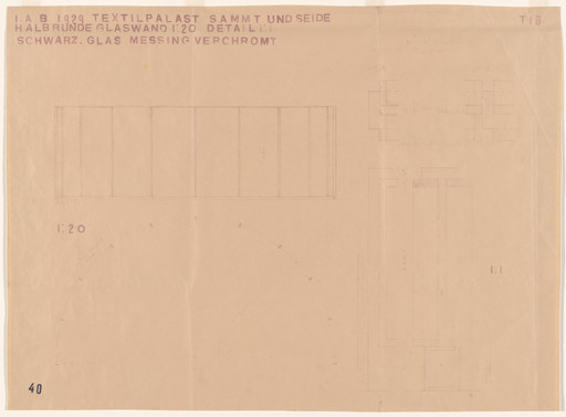 Barcelona Exhibition, German Section, Textile Palace, Barcelona, Spain