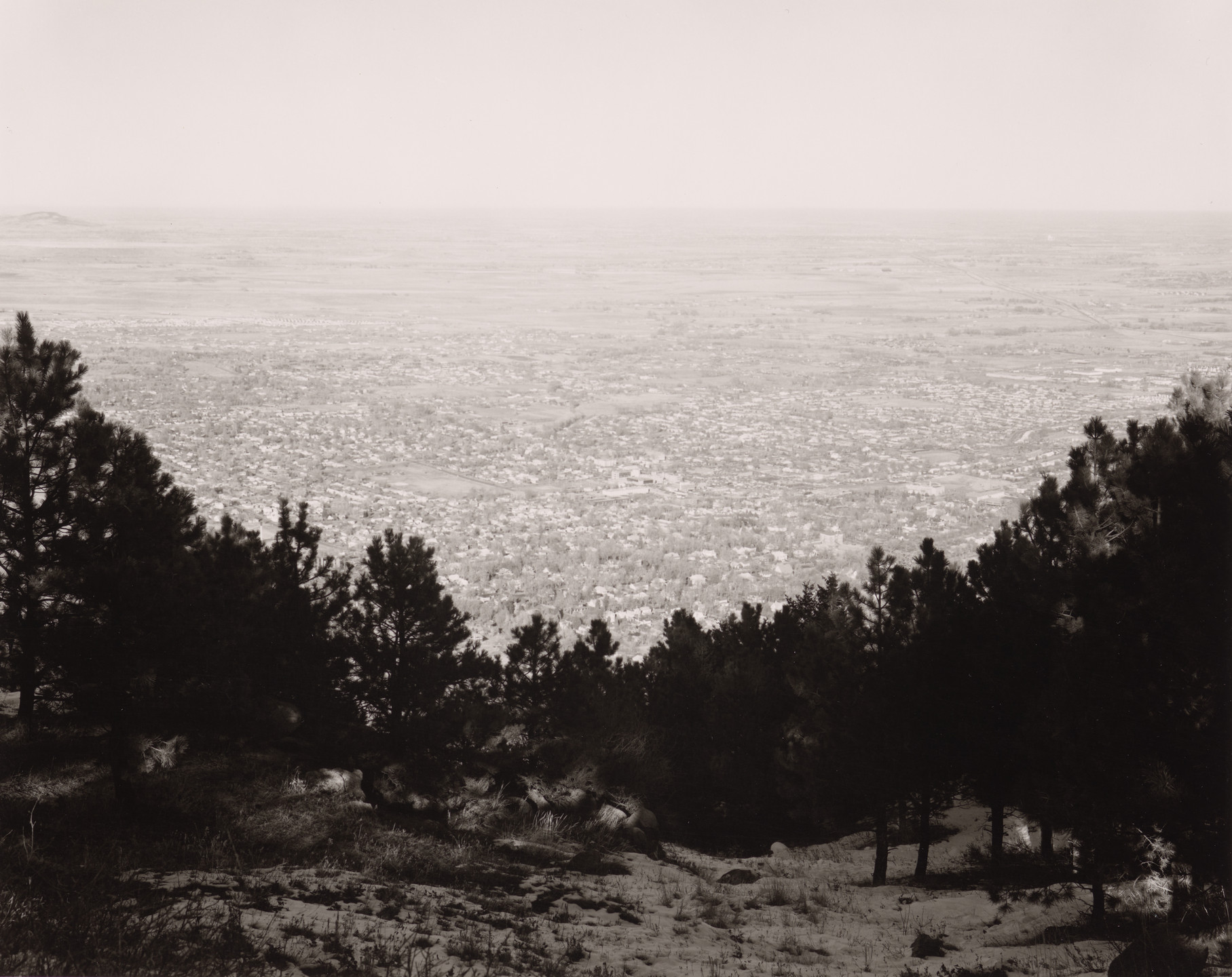 Robert Adams. East from Flagstaff Mountain, Boulder County, Colorado. 1976