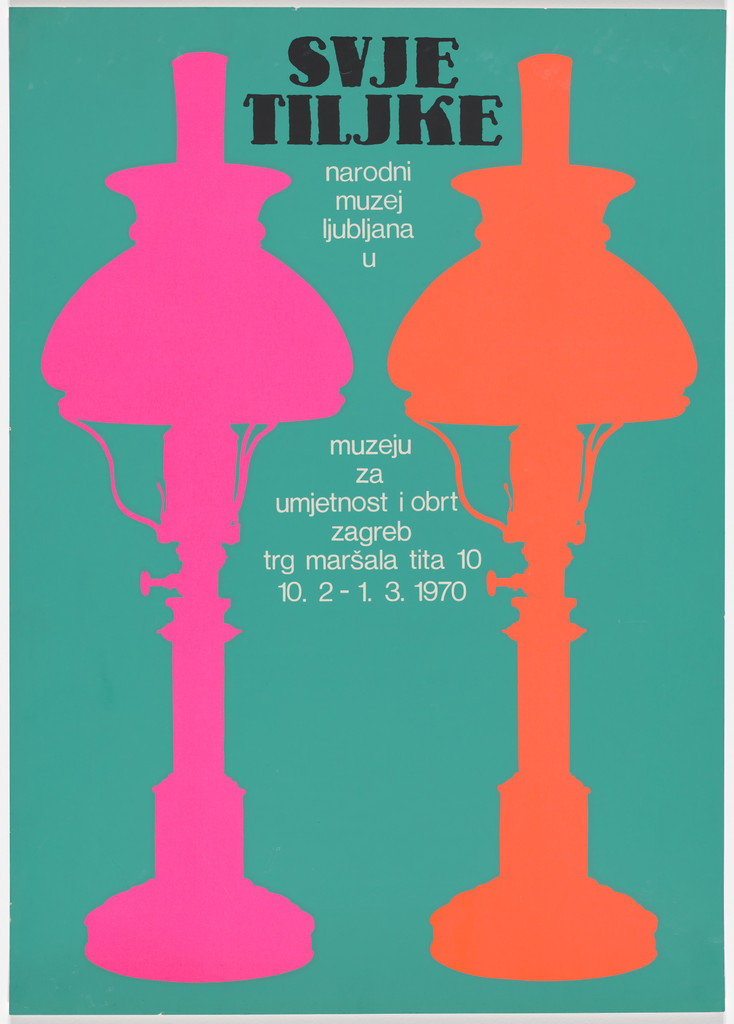 Svjetiljke (Lamps), Muzej za umjetnost i obrt . Zagreb,