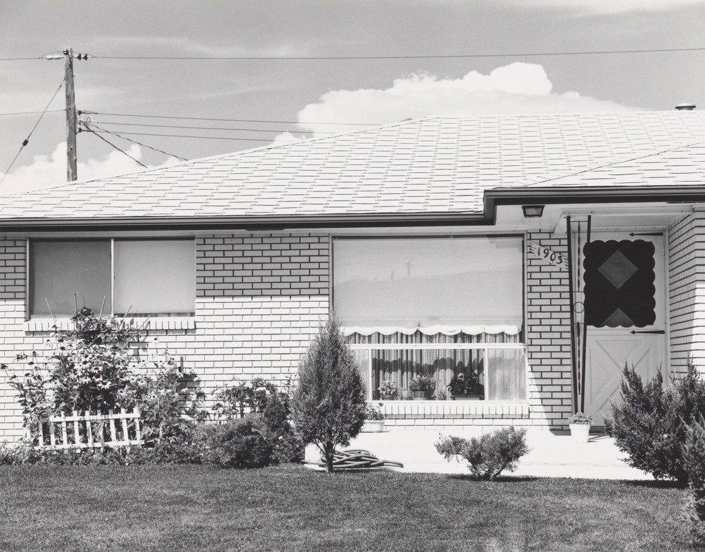 Tract House, Longmont, Colorado, Robert Adams, 1973