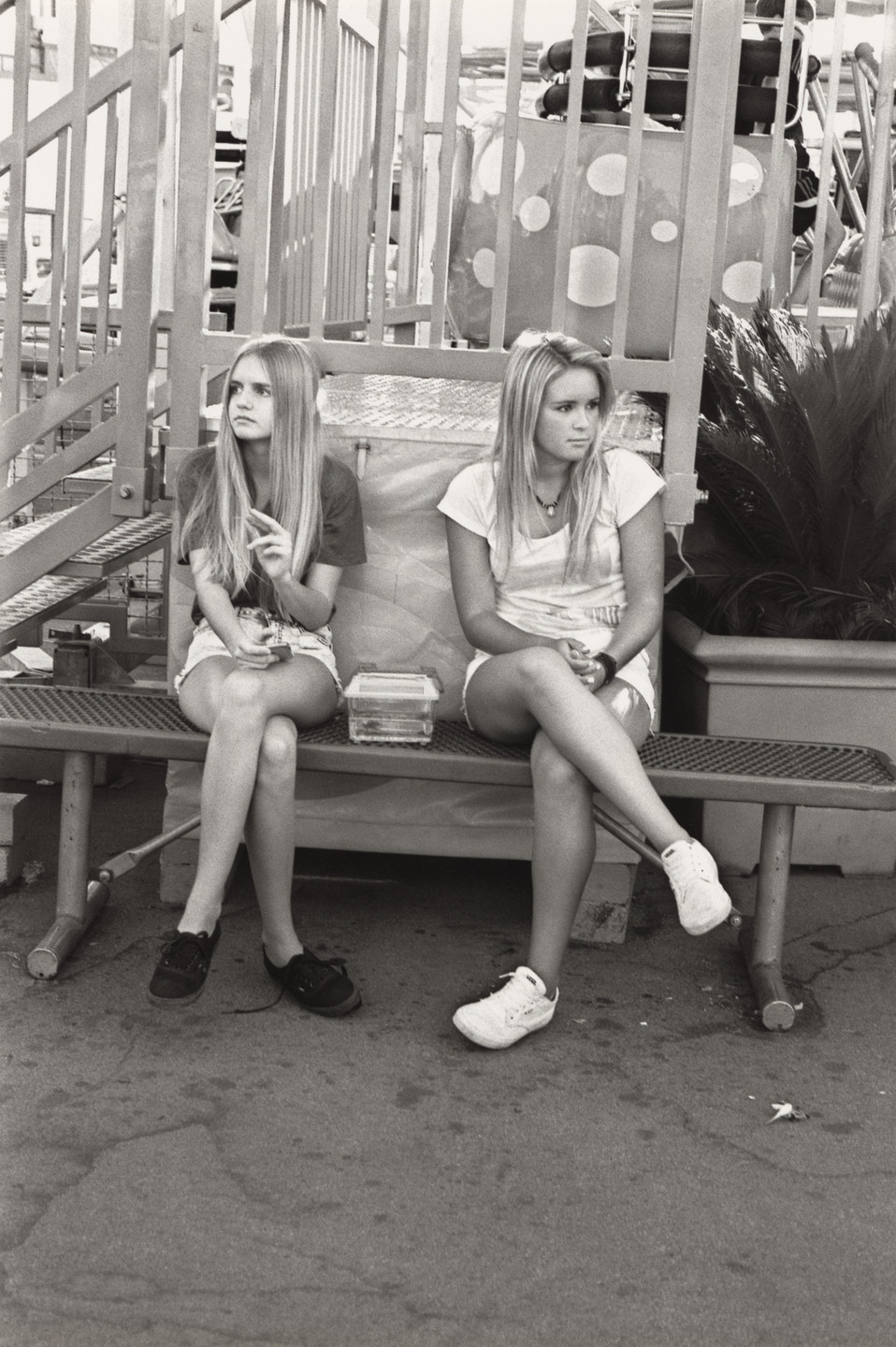 Ed Templeton, Deanna Templeton. Orange County Fair (Sitting