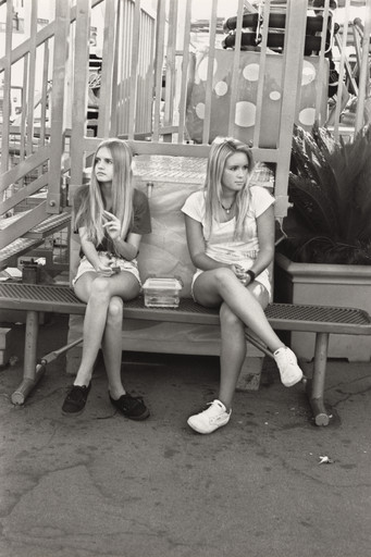 Ed Templeton, Deanna Templeton. Orange County Fair (Sitting Girls