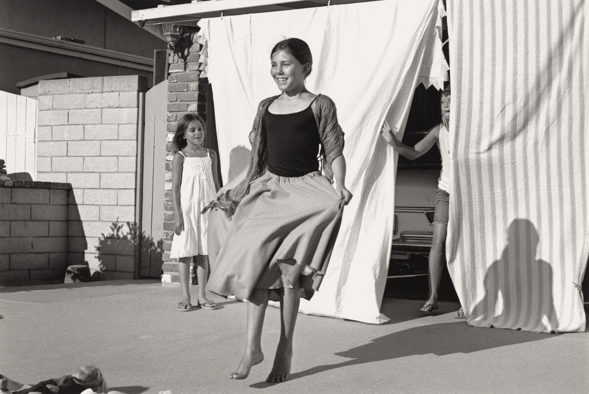 Ed Templeton, Deanna Templeton. Huntington Beach (Girls performing a play)