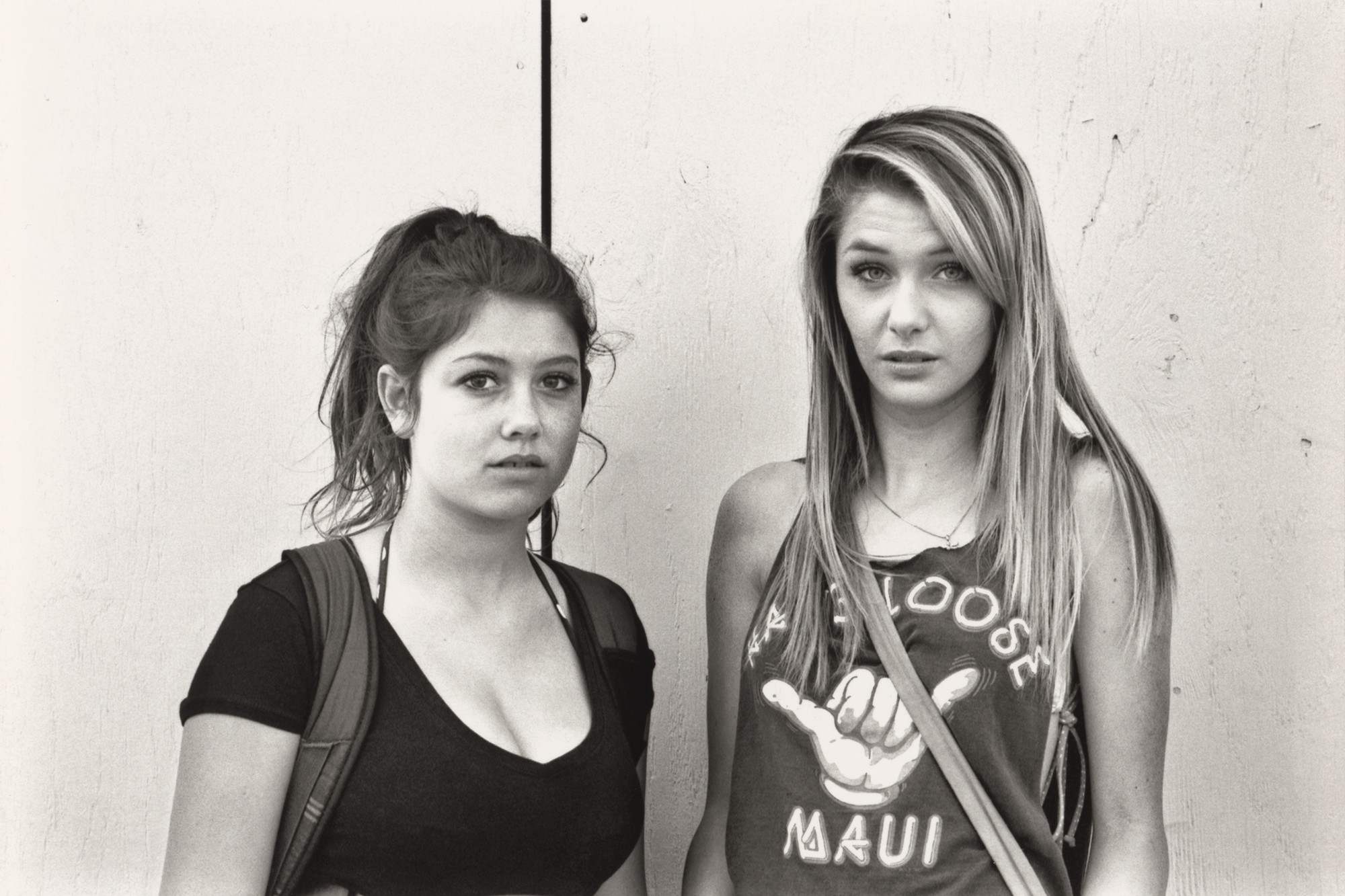Ed Templeton, Deanna Templeton. Huntington Beach (Coral and friend
