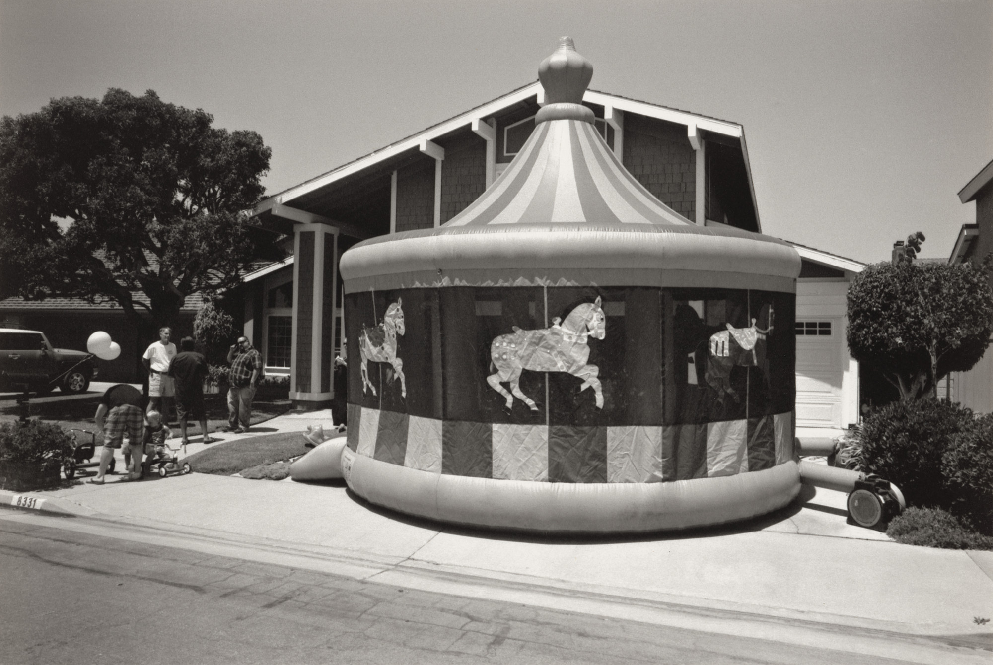 Ed Templeton, Deanna Templeton. Huntington Beach (Bouncy House)