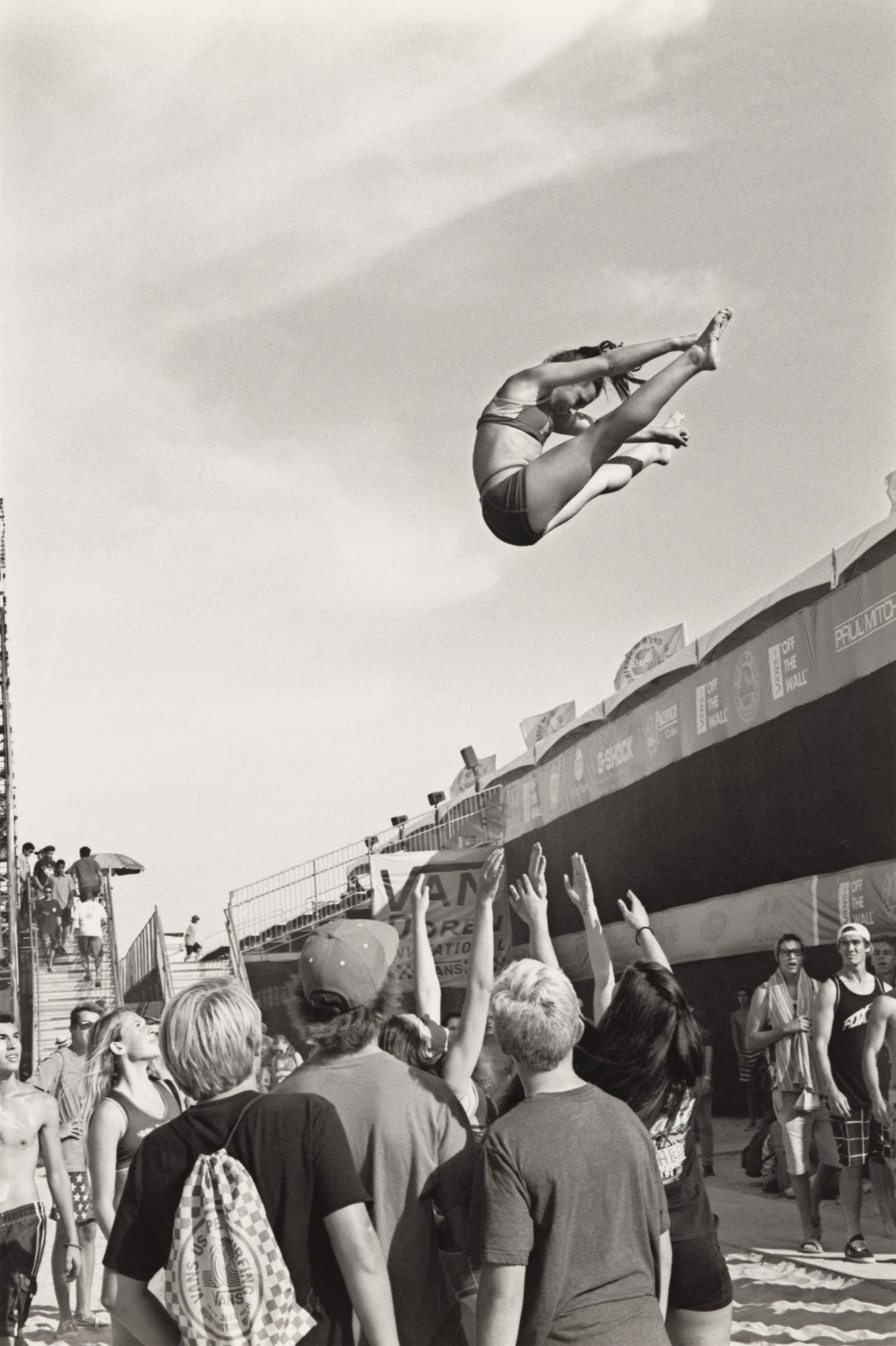 Ed Templeton, Deanna Templeton. Huntington Beach (Cheerleader Girl