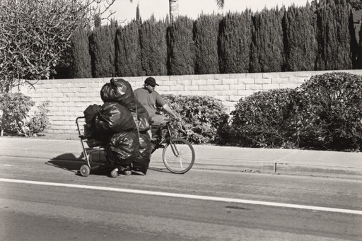 Ed Templeton, Deanna Templeton. Huntington Beach (Man on bike