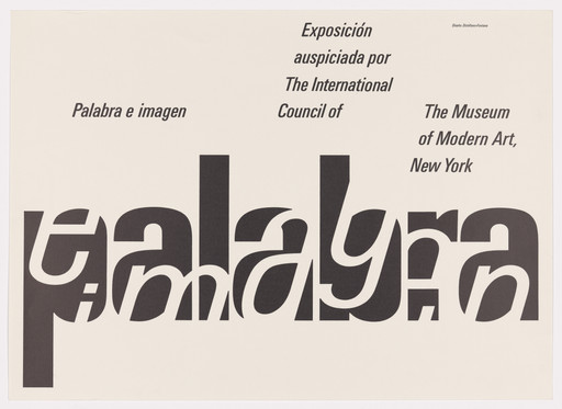 Word and Image. Inaugural exhibition, The International Council of MoMA