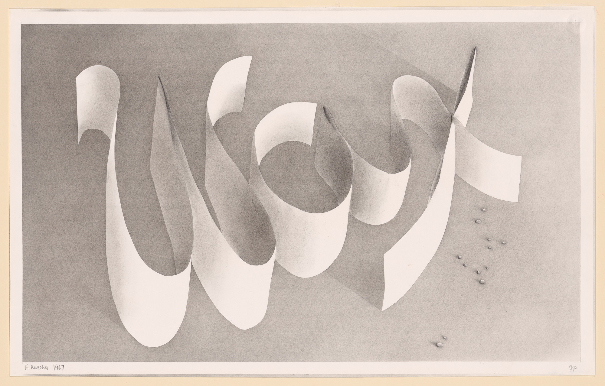 Edward Ruscha. Wax. 1967