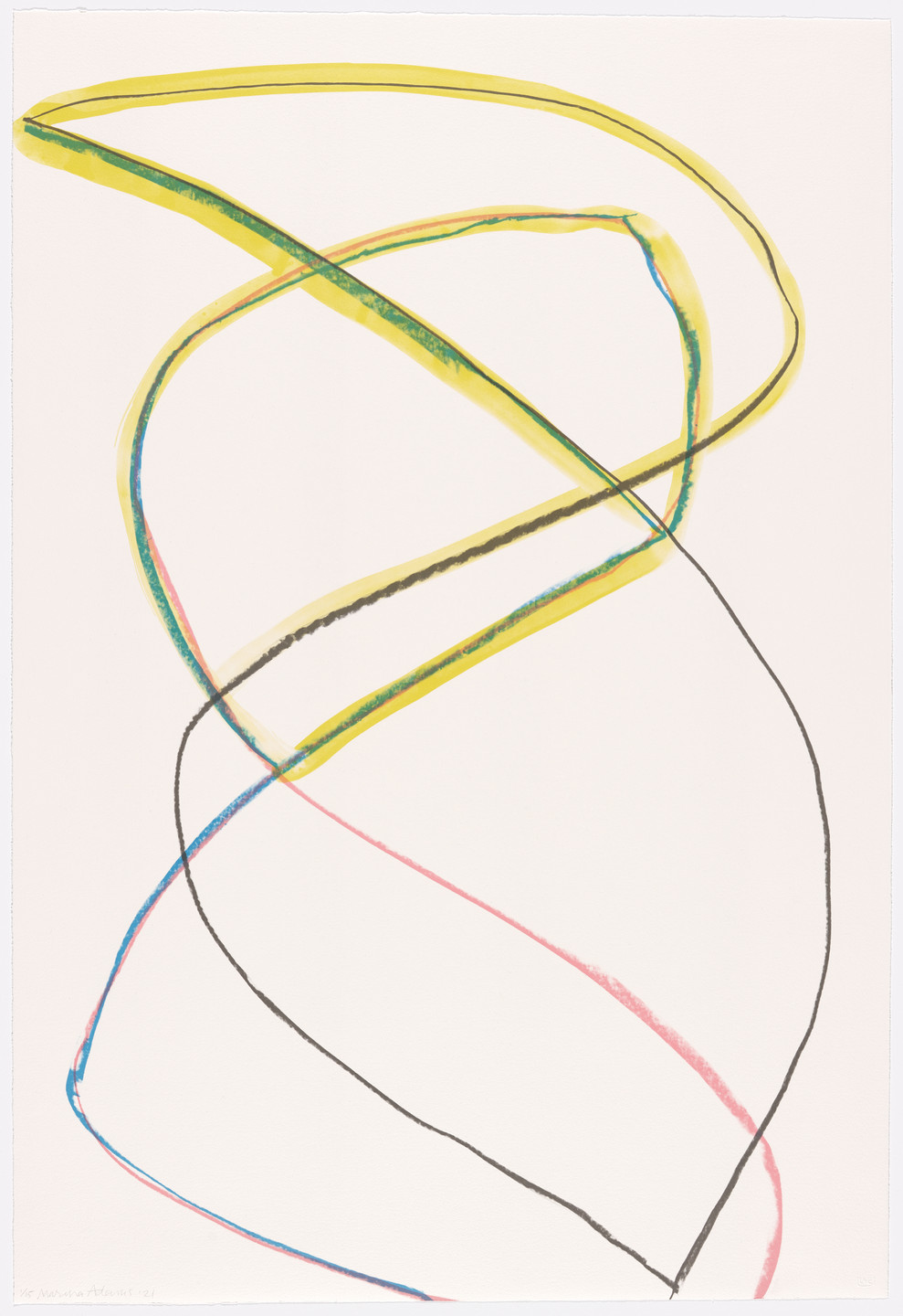 Marina Adams. Birdpath 1. 2021