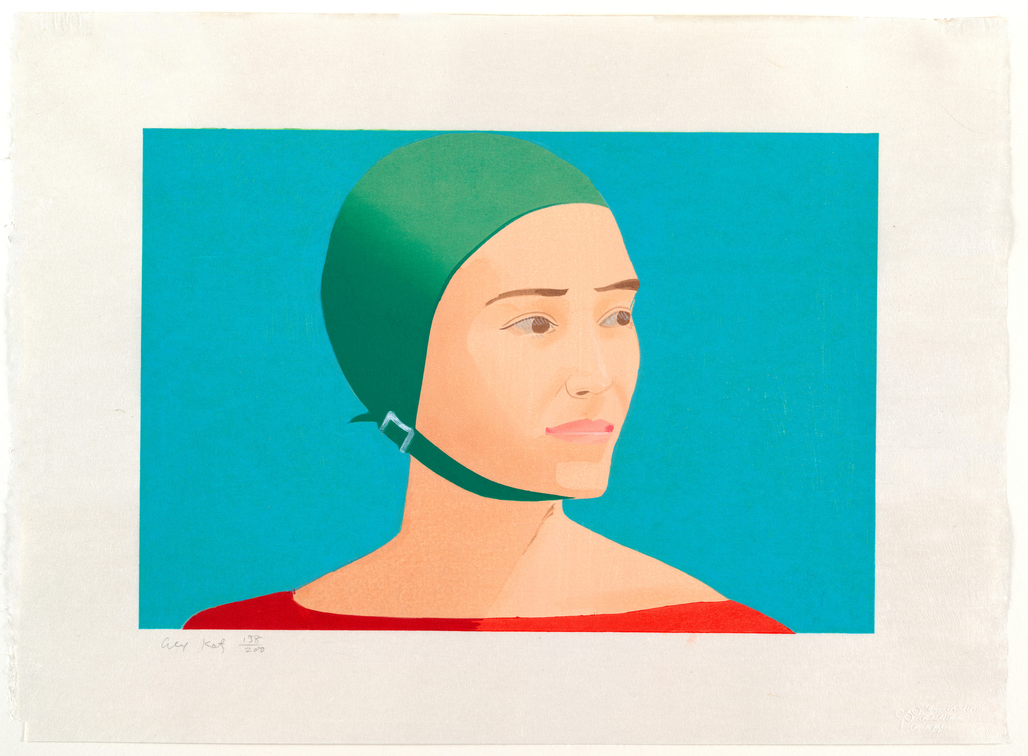 Alex Katz. The Green Cap