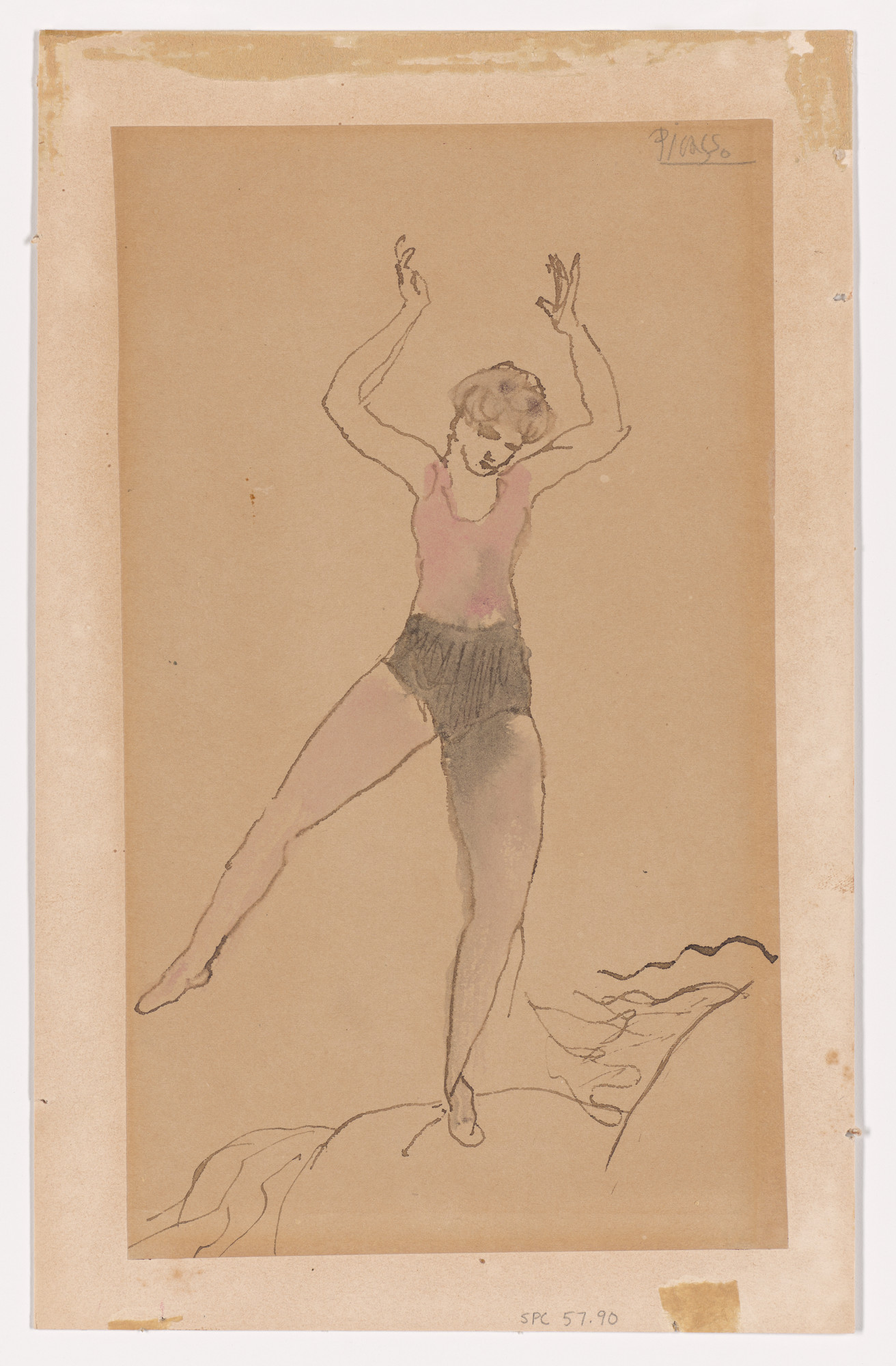 Pablo Picasso. Circus Rider