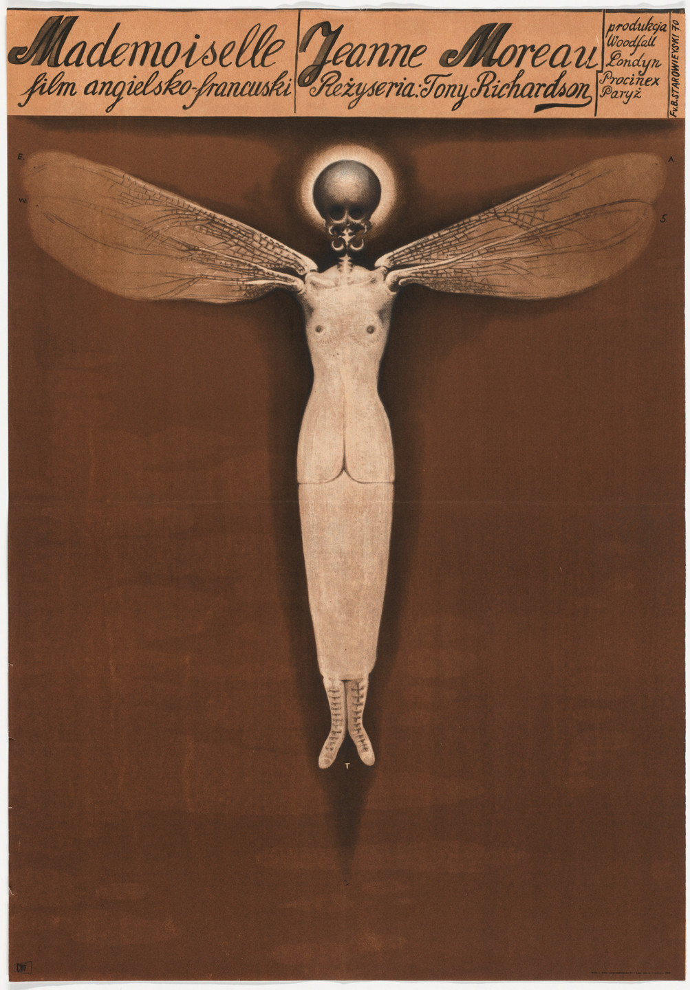Franciszek Starowieyski. Mademoiselle. 1970