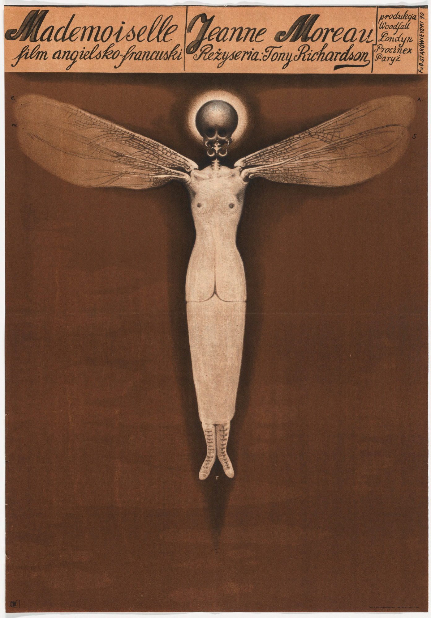 Starowieyski/スタロヴェイスキ/ポスター Franciszek Starowieyski. Mademoiselle. 1970 | MoMA