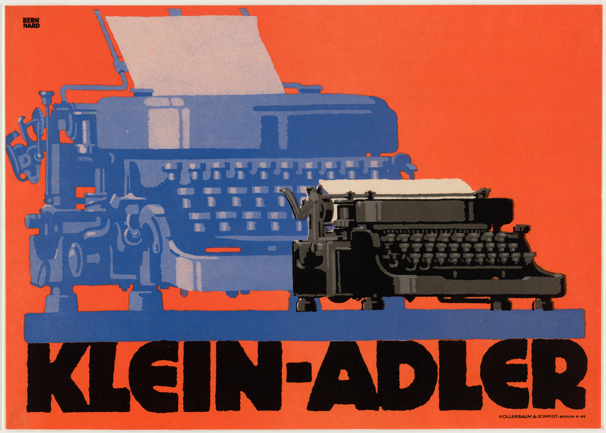 Lucian Bernhard. Klein-Adler. 1914