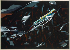 Zaha Hadid. The Peak Project, Hong Kong, China (Exterior perspective). 1991
