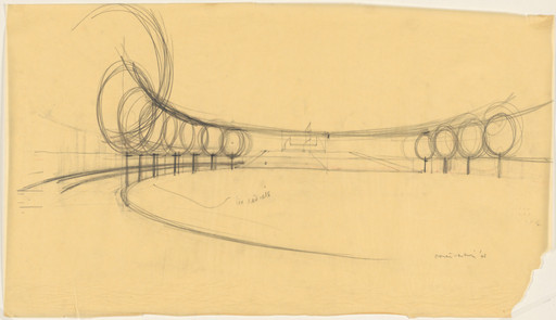 City Hall, project 
North Canton, Ohio
Perspective sketch