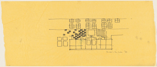 Lewis Thomas Laboratory for Molecular Biology, Princeton University
Princeton, New Jersey
Preliminary study of entrance and elevation