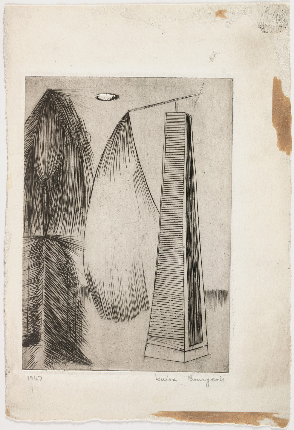 Louise Bourgeois. Pivotage Difficile. 1947