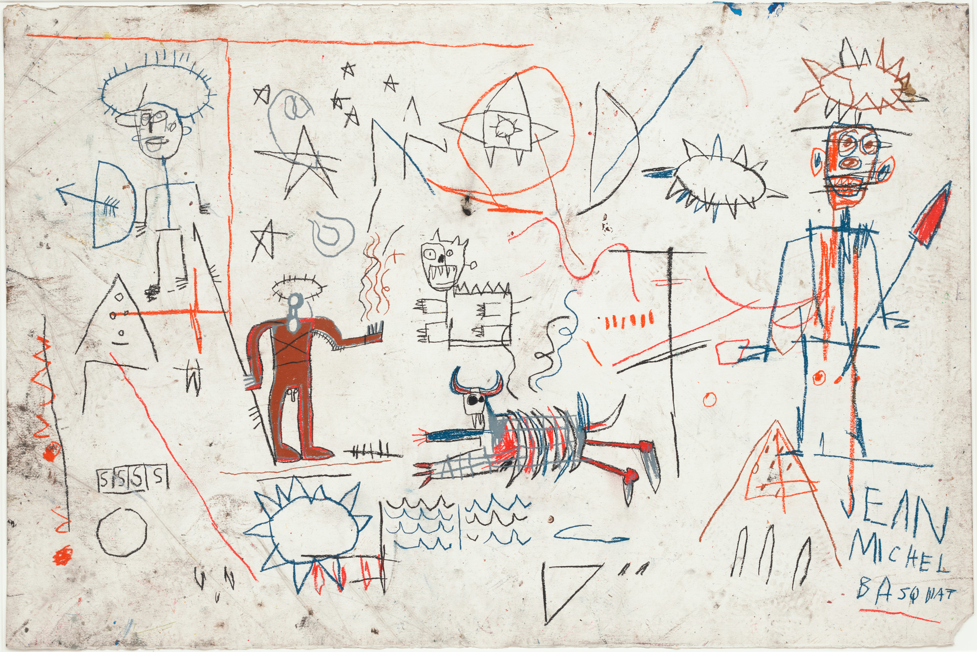 Jean-Michel Basquiat. Untitled. 1981