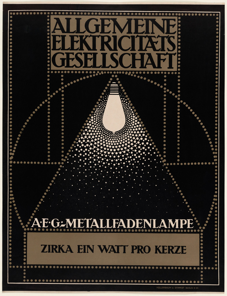 A.E.G.- Metallfadenlampe (A.E.G. - Metal Filament lamps)