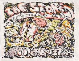 Claes Oldenburg. Store Poster. 1961