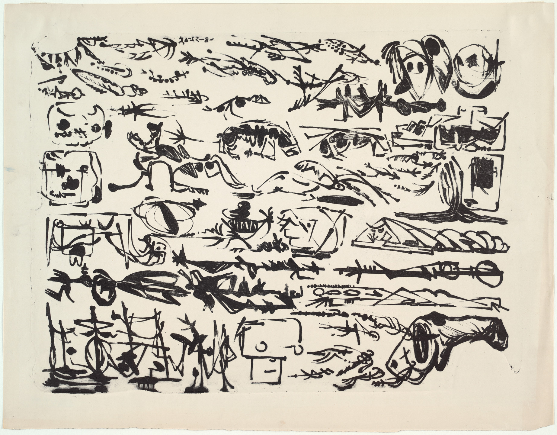 David Smith. A Letter. 1952