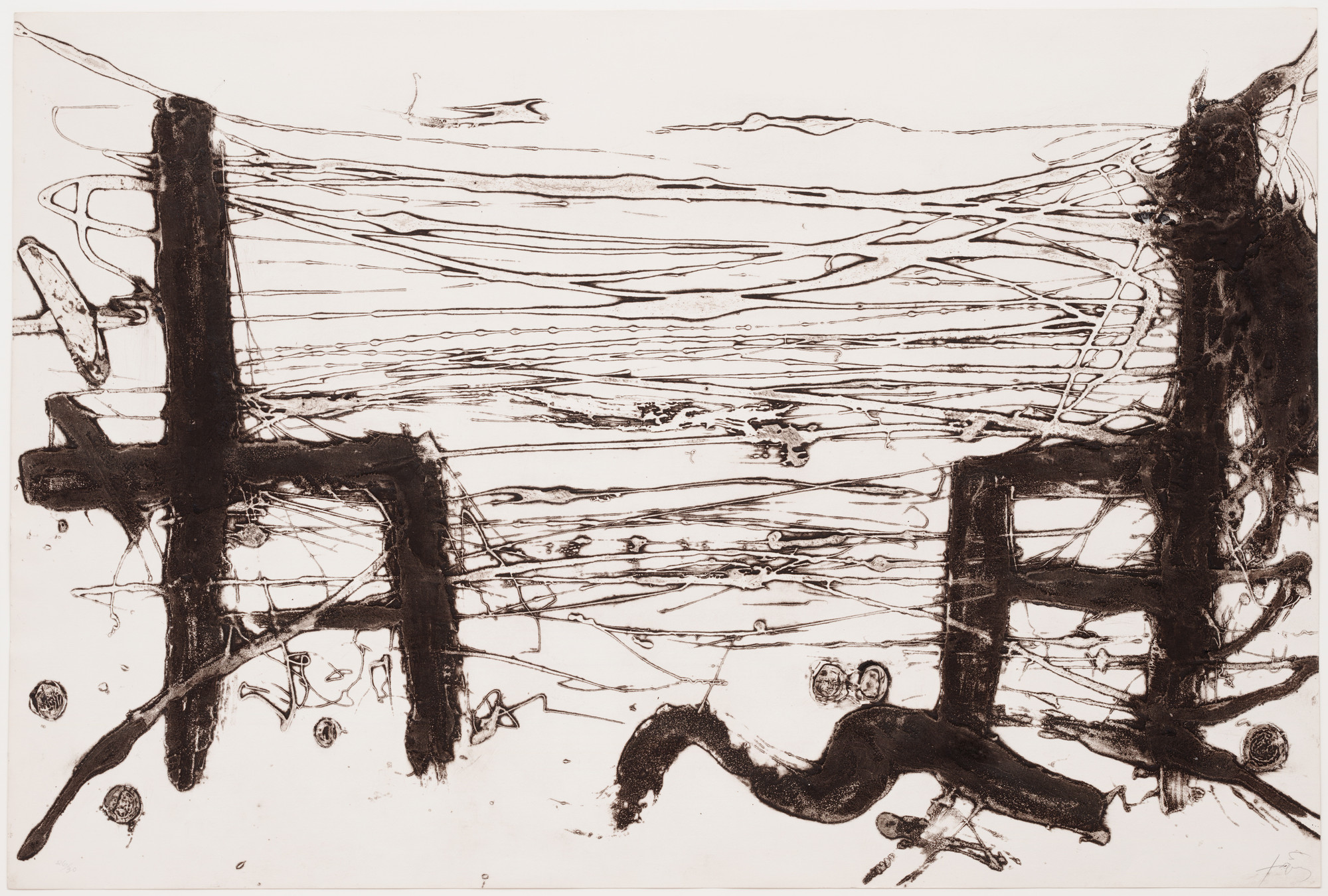 Antoni Tàpies. Chaises (Chairs). 1981